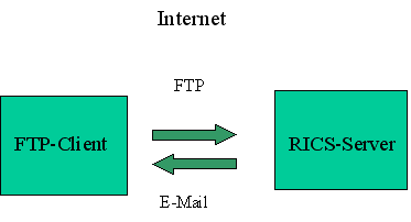 Kommunikation mit RICS-Server